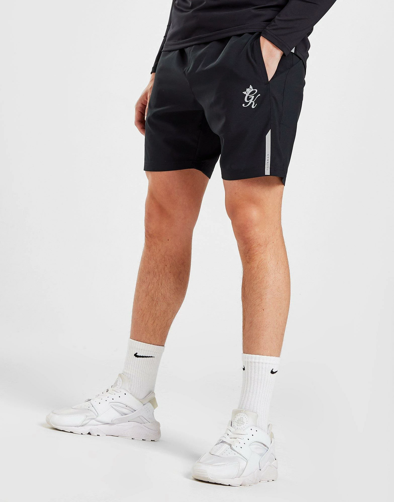 Gym King Energy 1/4 Zip Top/Shorts Set Sort 8 Gym King Energy 1/4 Zip Top/Shorts Set Sort - Billede 6