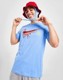 Nike Heatwave Drip T-Shirt Herre Blå -Herretoj Salg jd 553597 b