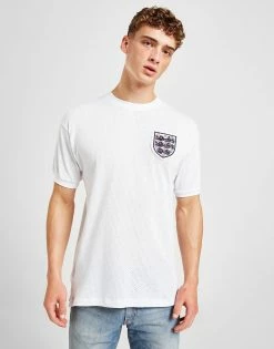 Score Draw England Mexico '70 Home Retro Shirt Hvid 7 Score Draw England Mexico '70 Home Retro Shirt Hvid -Herretoj Salg jd 553747 b