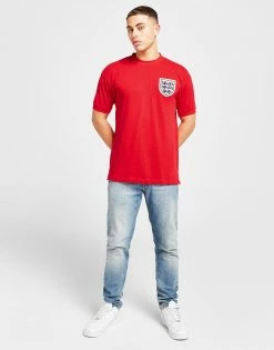 Score Draw England Mexico '70 Away Retro Shirt Rød -Herretoj Salg jd 553750 d