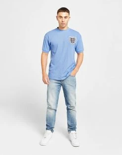 Score Draw England '70 World Cup Third Retro Shirt Blå -Herretoj Salg jd 553752 d