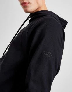 Jordan Full Zip Essentials Hoodie Sort -Herretoj Salg jd 553822 e