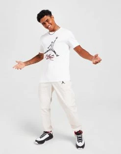 Jordan Flight T-Shirt Herre Hvid -Herretoj Salg jd 553998 e