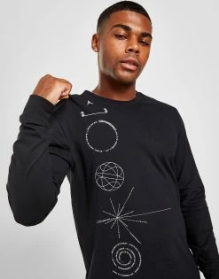 Jordan 23 Engineered Long Sleeve T-Shirt Sort