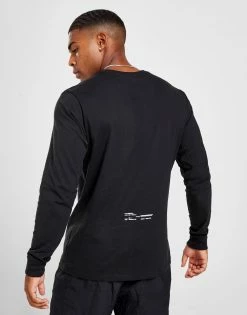 Jordan 23 Engineered Long Sleeve T-Shirt Sort -Herretoj Salg jd 554050 c
