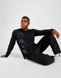 Jordan 23 Engineered Long Sleeve T-Shirt Sort -Herretoj Salg jd 554050 d