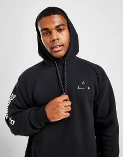 Jordan 23 Engineered Hættetrøje Herre Sort -Herretoj Salg jd 554055 e