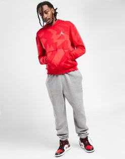 Jordan All Over Print Hoodie Rød -Herretoj Salg jd 554079 c