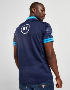 Macron Scotland Rugby Union 2022 Home Shirt Blå -Herretoj Salg jd 554097 d