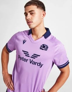 Macron Scotland Rugby 2022/23 Away Shirt Lilla