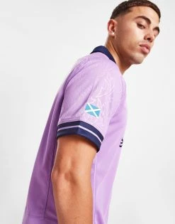 Macron Scotland Rugby 2022/23 Away Shirt Lilla -Herretoj Salg jd 554114 e