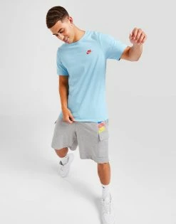 Nike Club T-Shirt Herre Blå -Herretoj Salg jd 554130 d