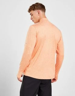 Nike Haut De Running à 1/4 De Zip Nike Dri-FIT Pour Homme Orange -Herretoj Salg jd 554168 d