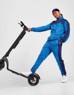 Nike Polyknit Colour Block Tracksuit Blå