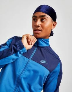 Nike Polyknit Colour Block Tracksuit Blå -Herretoj Salg jd 554230 c