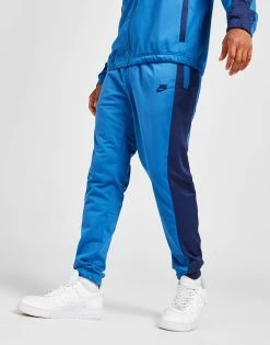 Nike Polyknit Colour Block Tracksuit Blå -Herretoj Salg jd 554230 e