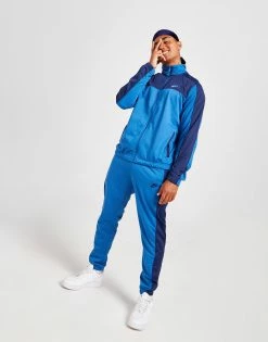 Nike Polyknit Colour Block Tracksuit Blå -Herretoj Salg jd 554230 g