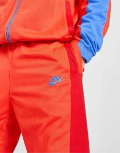 Nike Polyknit Colour Block Tracksuit Rød 14 Nike Polyknit Colour Block Tracksuit Rød -Herretoj Salg jd 554231 f
