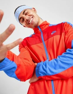 Nike Polyknit Colour Block Tracksuit Rød 15 Nike Polyknit Colour Block Tracksuit Rød -Herretoj Salg jd 554231 g