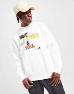 Nike Sole Crew Sweatshirt Hvid 10 Nike Sole Crew Sweatshirt Hvid -Herretoj Salg jd 554245 d