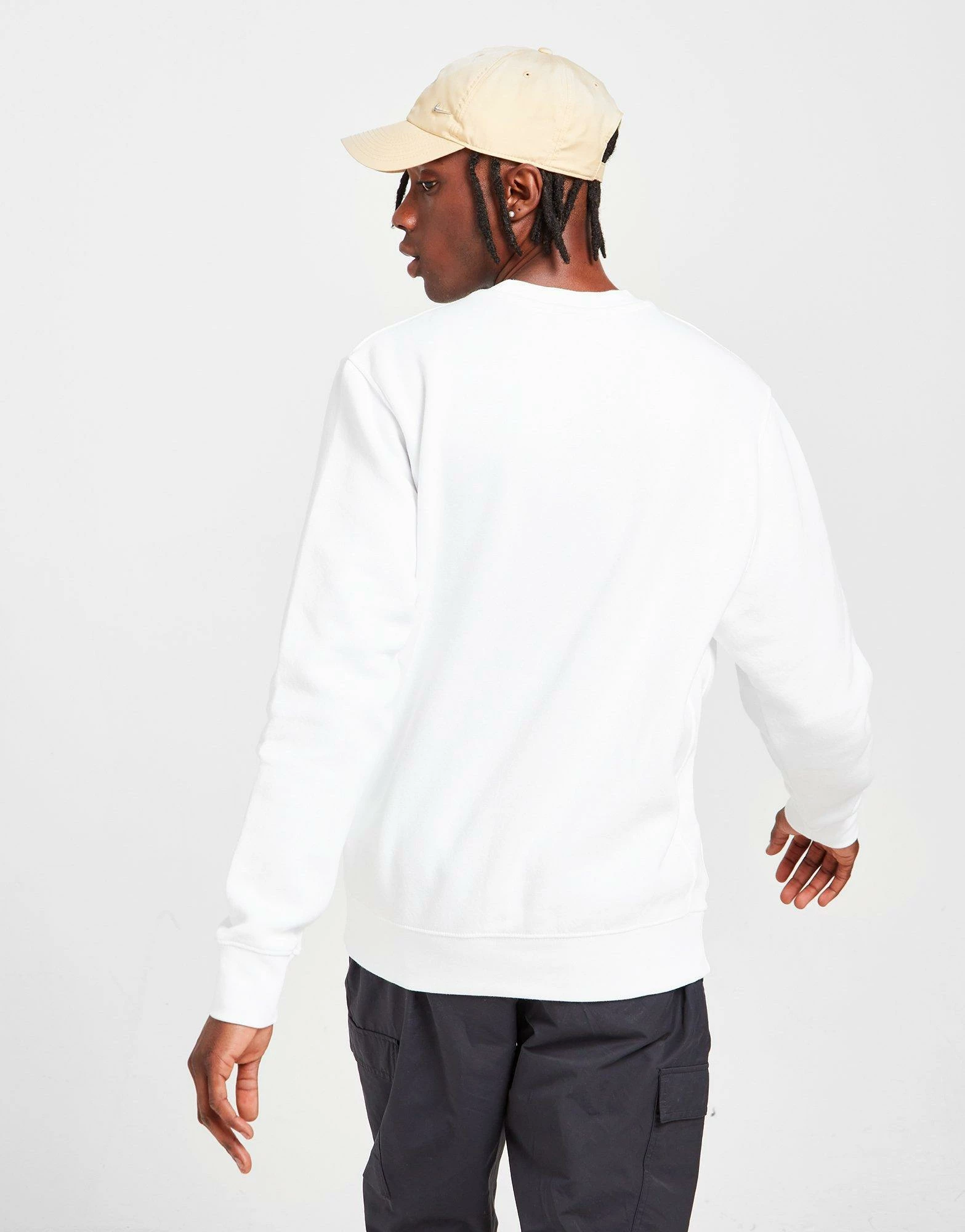 Nike Sole Crew Sweatshirt Hvid 7 Nike Sole Crew Sweatshirt Hvid - Billede 5