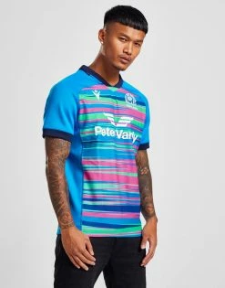 Macron Scotland Rugby 2022/23 Training Shirt Blå