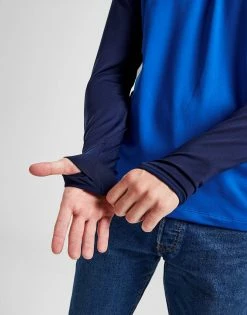 Macron Scotland Rugby Travel 1/4 Zip Top Blå -Herretoj Salg jd 554293 c