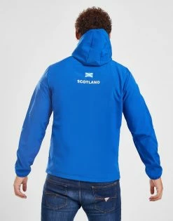 Macron Scotland Rugby 2022/23 Softshell Jacket Blå -Herretoj Salg jd 554315 b