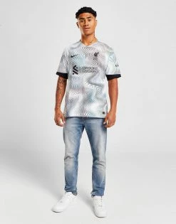 Nike Liverpool FC 2022/23 Away Jersey Hvid -Herretoj Salg jd 555124 e