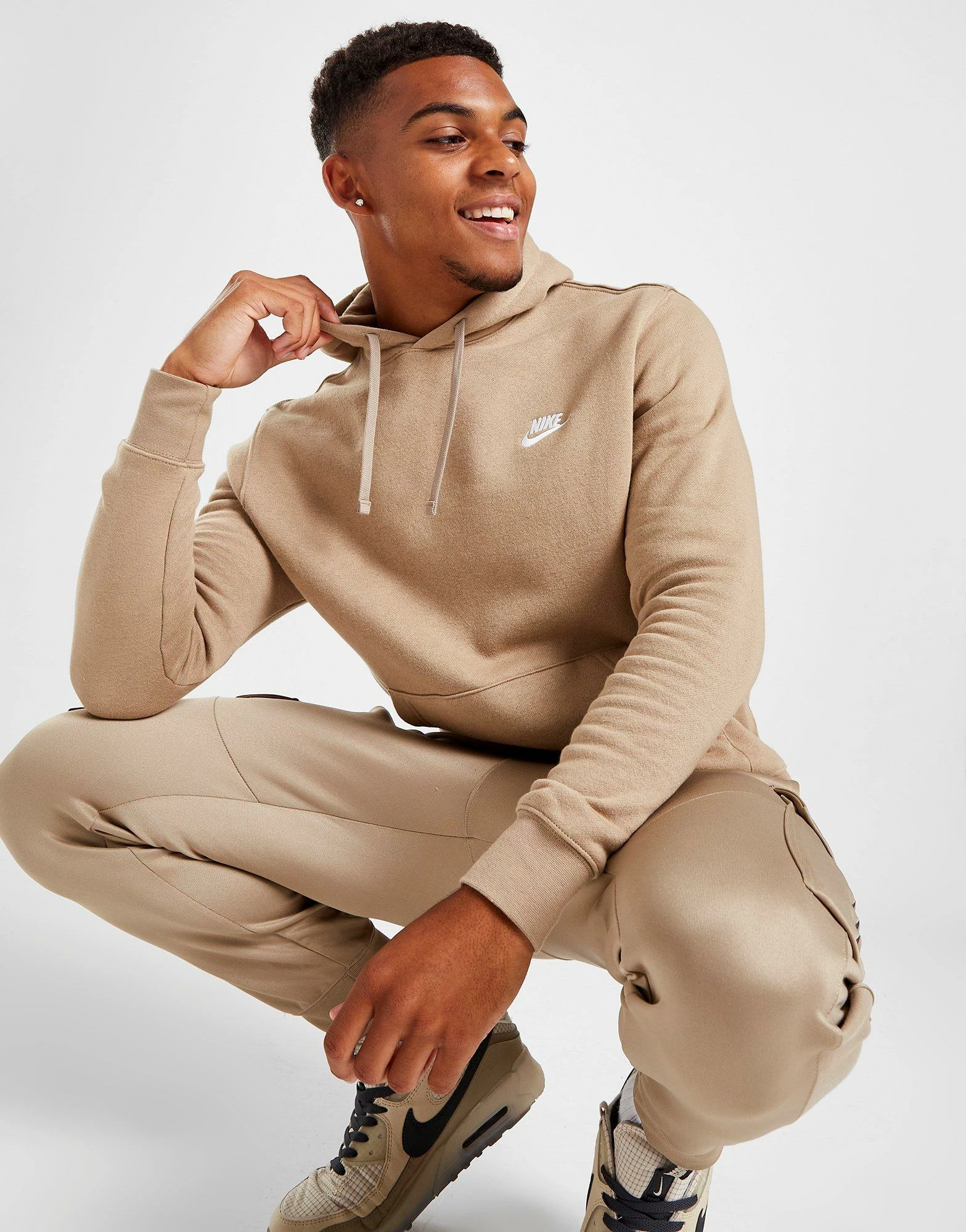 Nike Hættetrøje Herre Brun 3 Nike Hættetrøje Herre Brun