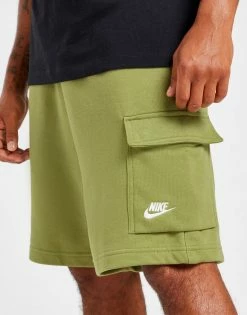 Nike Foundation Club Cargo Shorts Grøn -Herretoj Salg jd 555416 d