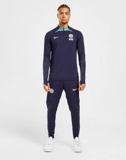 Nike Inter Milan Strike Drill Top Blå -Herretoj Salg jd 555713 d