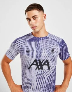 Nike Liverpool FC Away Pre Match Shirt Lilla -Herretoj Salg jd 555722 c