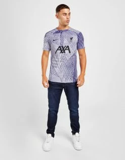 Nike Liverpool FC Away Pre Match Shirt Lilla -Herretoj Salg jd 555722 d