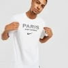 Nike Paris Saint Germain Swoosh T-Shirt Hvid -Herretoj Salg jd 555928 a