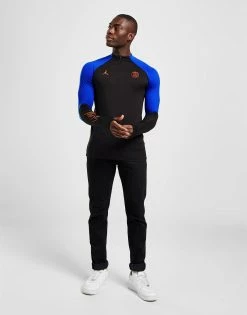 Jordan Paris Saint Germain Strike Drill Top Sort -Herretoj Salg jd 555935 f