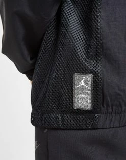 Jordan Paris Saint Germain Anthem Jacket Sort -Herretoj Salg jd 556003 e