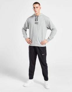 Jordan Paris Saint Germain Fleece Pullover Hoodie Grå -Herretoj Salg jd 556099 e