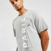 Jordan Paris Saint Germain Wordmark T-shirt Grå -Herretoj Salg jd 556141 a