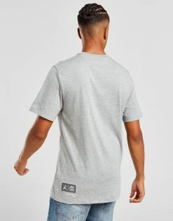 Jordan Paris Saint Germain Wordmark T-shirt Grå -Herretoj Salg jd 556141 c