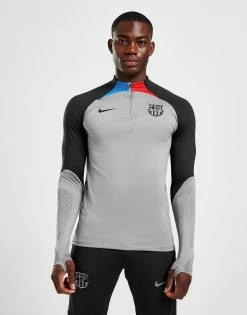 Nike FC Barcelona Strike Drill Top Grå -Herretoj Salg jd 556330 c