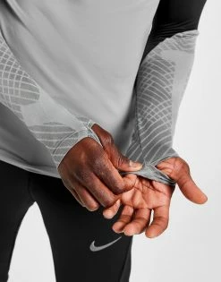 Nike FC Barcelona Strike Drill Top Grå -Herretoj Salg jd 556330 d