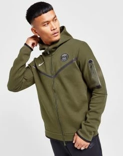 Nike Paris Saint Germain Tech Fleece Hoodie Hvid -Herretoj Salg jd 556672 b