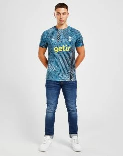 Nike Tottenham Hotspur Champions League Pre Match Shirt Blå -Herretoj Salg jd 556725 d