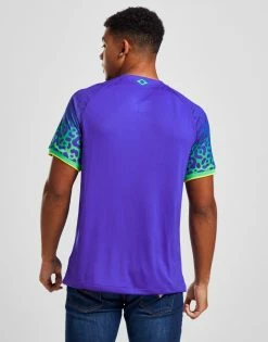 Nike Brazil 2022 Away Shirt Blå -Herretoj Salg jd 556830 b