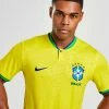 Nike Brazil 2022 Home Shirt Gul -Herretoj Salg jd 556837 a