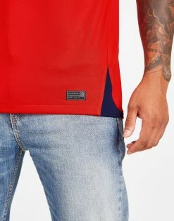 Nike England 2022/23 Stadium Away Jersey Rød -Herretoj Salg jd 556923 d