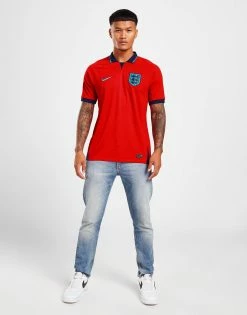 Nike England 2022/23 Stadium Away Jersey Rød -Herretoj Salg jd 556923 e