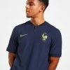 Nike France 2022 Home Shirt Blå -Herretoj Salg jd 557008 a