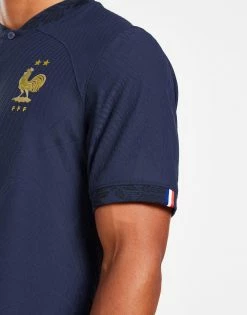 Nike France 2022 Home Shirt Blå -Herretoj Salg jd 557008 d